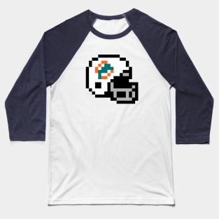 Pixel Helmet - Miami (Throwbacks) Baseball T-Shirt